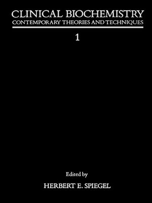 cover image of Clinical Biochemistry